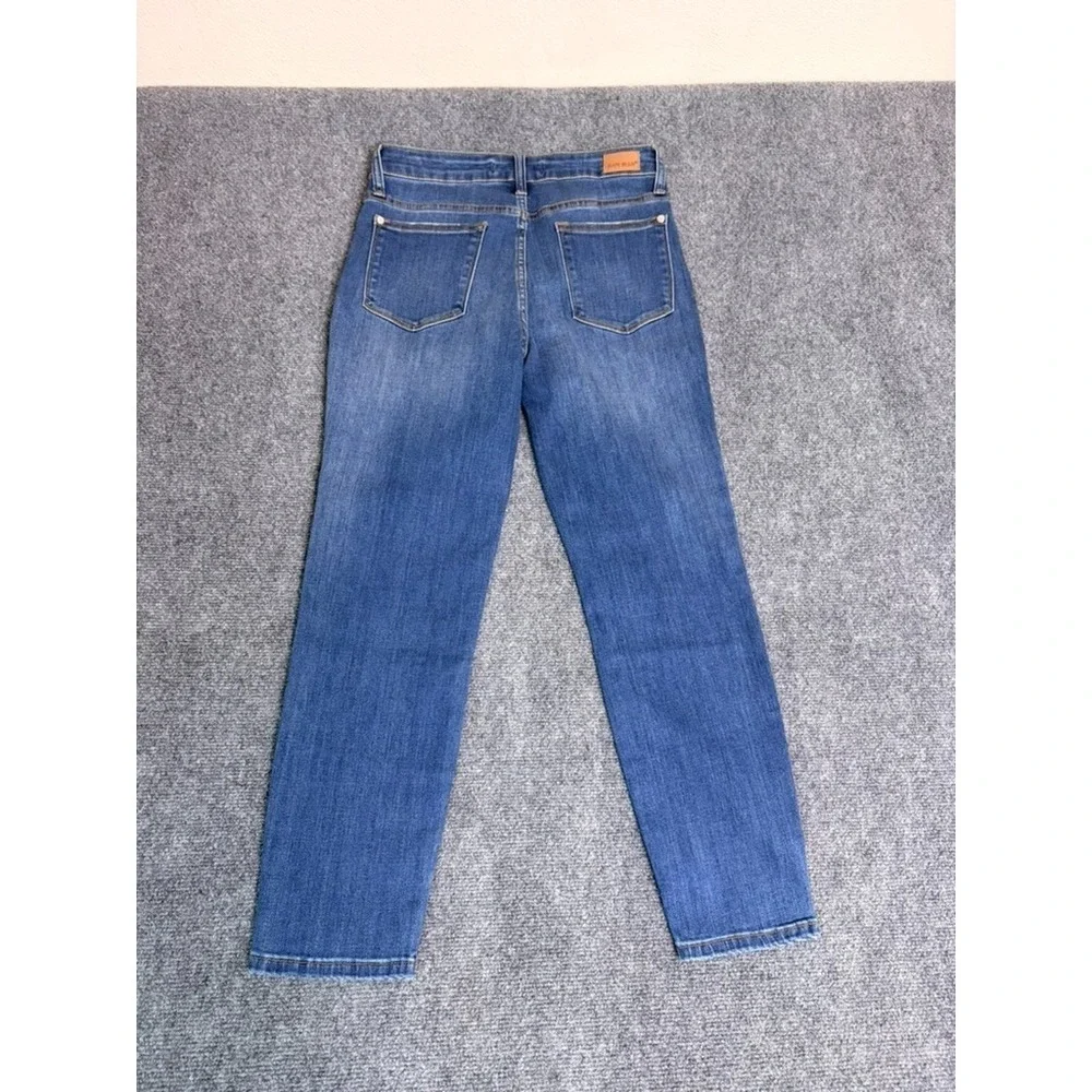 Judy Blue Relaxed Fit Jeans Womens Medium Wash Tapered Denim JB821103-JS Size 29